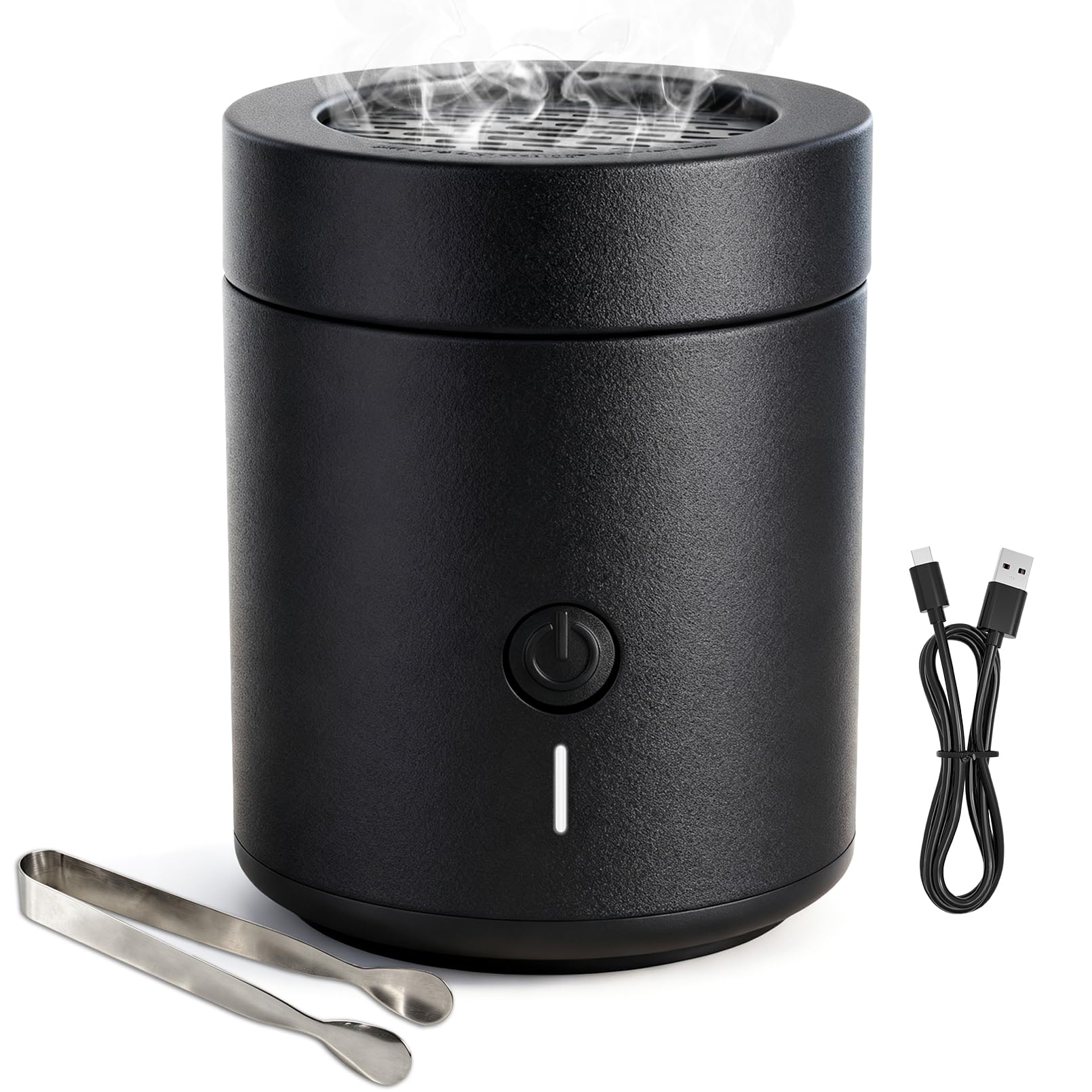 FONCOOD Indoor USB Rechargeable Electric Bakhoor Incense Burner
