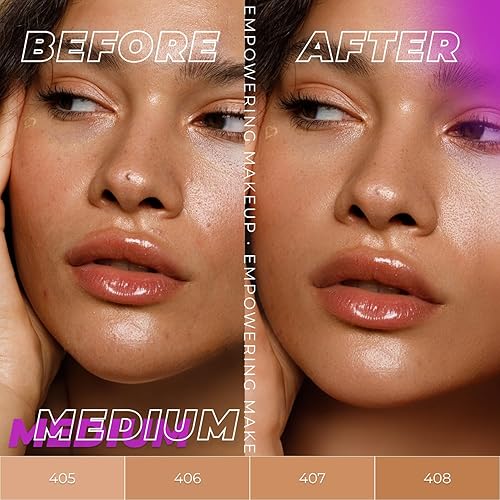 Miniatura 9 de LAMEL OhMy Clear Face - Base de cobertura completa, cobertura del acné, ácido salicílico y extracto de árbol de té, acabado húmedo e impecable,