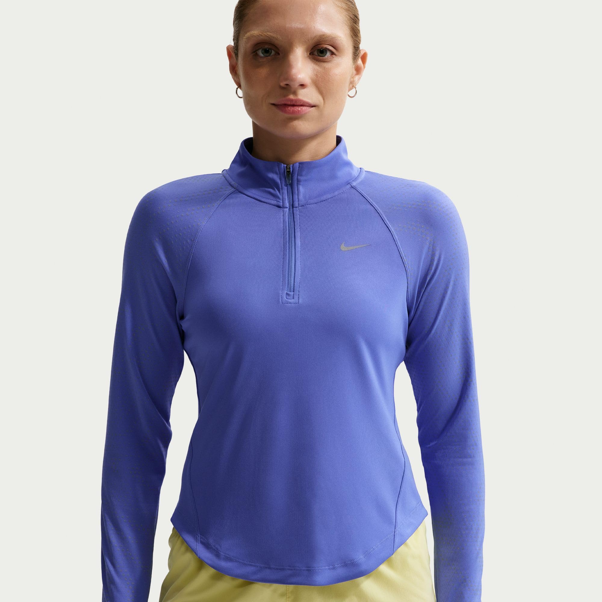 Nike Tempo Flash Dri-Fit HV2996 koszulka z zamkiem błyskawicznym na ćwiartki