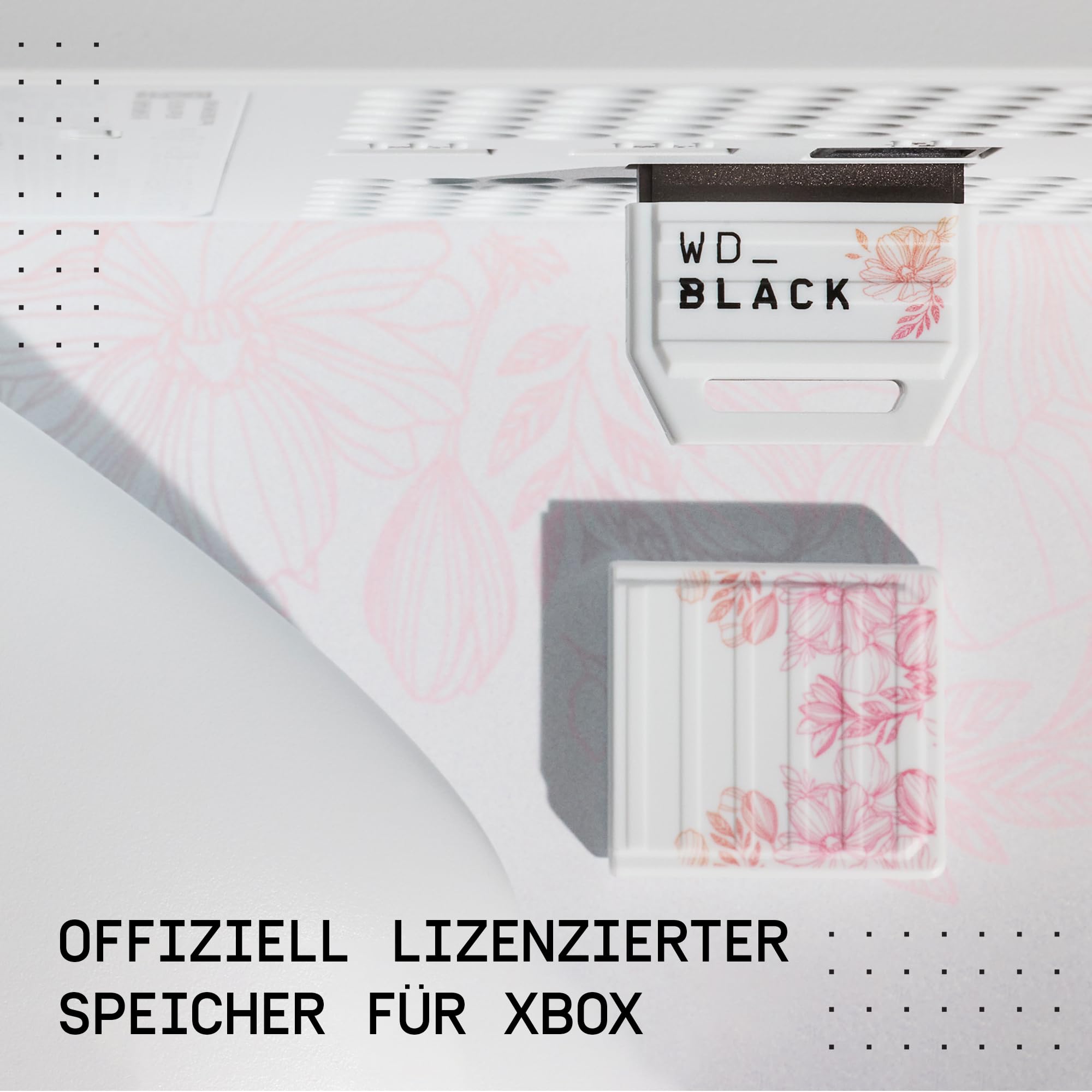WD_BLACK C50 1 TB Speichererweiterungskarte für Xbox, Floral Fusion