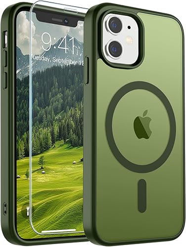 Miniatura 296 de SUPFINE Funda magnética para iPhone SE 2022 (3ª)/2020 (2ª), iPhone 8 (compatible con MagSafe) (protección contra caídas de grado militar), funda