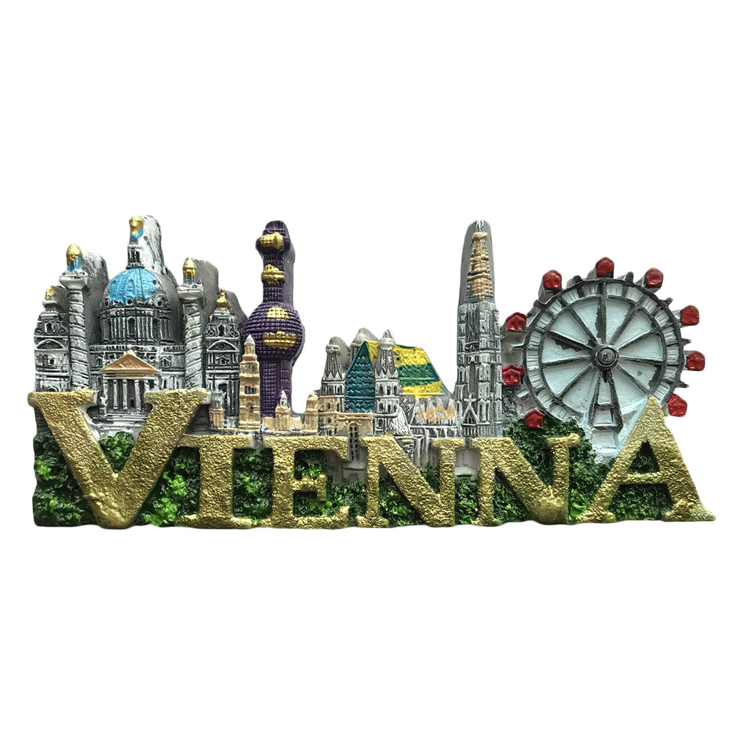 Wedarego Vienna Austria 3D Refrigerator Magnet Travel Sticker Souvenirs,Home & Kitchen Decoration Fridge Magnet Collection From China