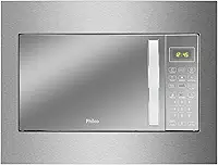 Microondasde Embutir Philco 28L Inox Limpa Fácil PMB30E 220V
