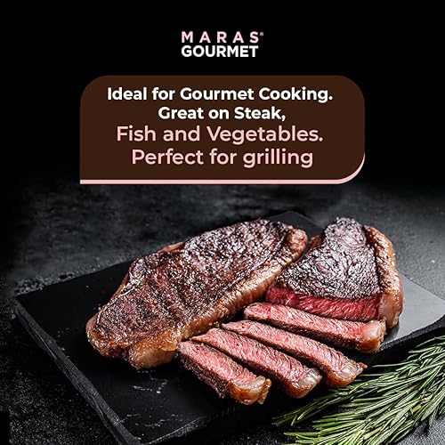 Miniatura 5 de MARAS GOURMET Sal rosa peruana, grano grueso, sal mineral orgánica cosechada a mano de minas de sal de Maras Sal gruesa gourmet para molinillo