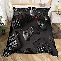Vista 23 de Juego de ropa de cama con dinosaurios para niñas tamaño individual, lindo juego de funda de edredón rosa y morado con dinosaurios de dibujos