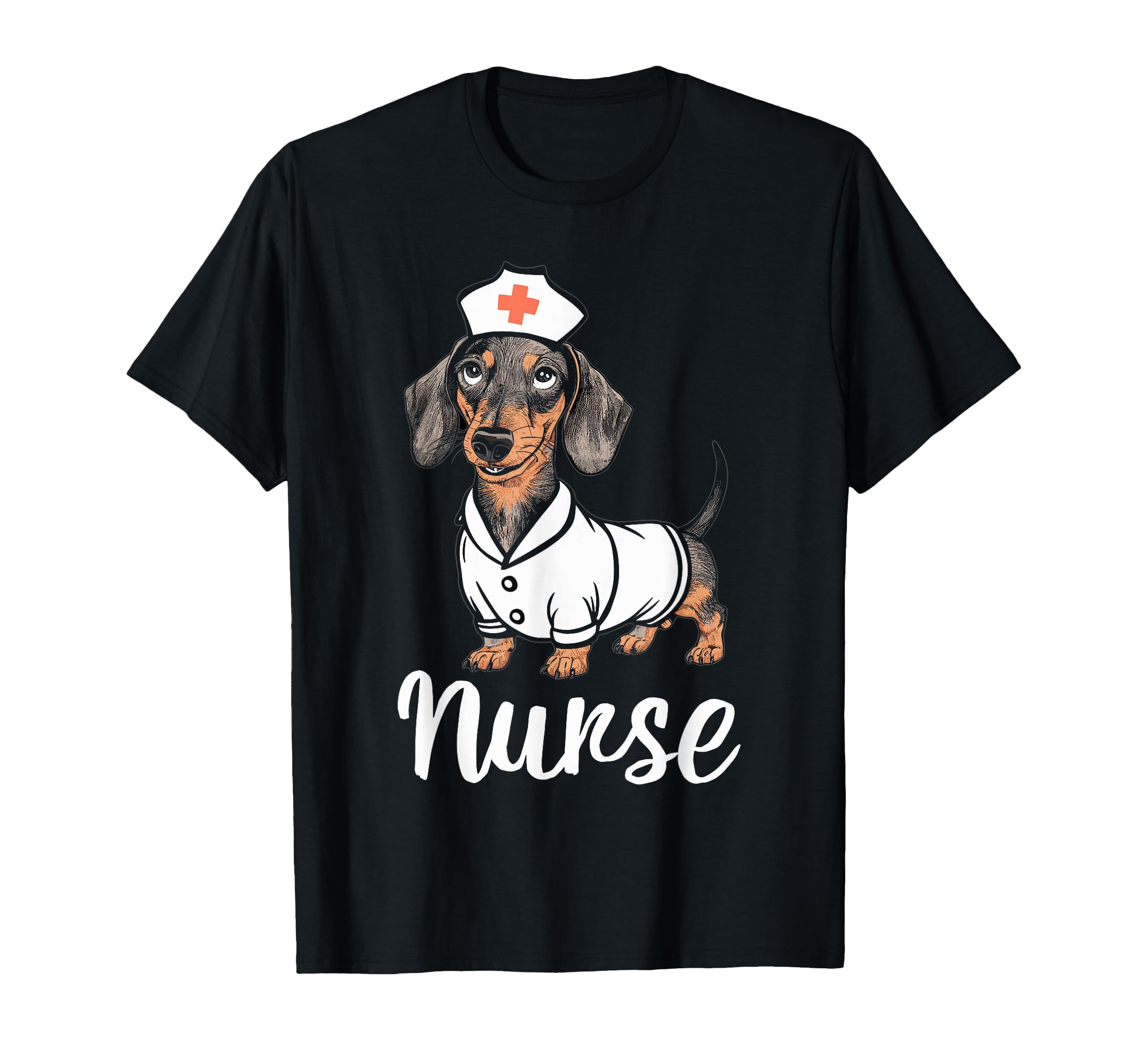 Nurse Dachshunds In Costumes Adorable Nurse T-Shirt