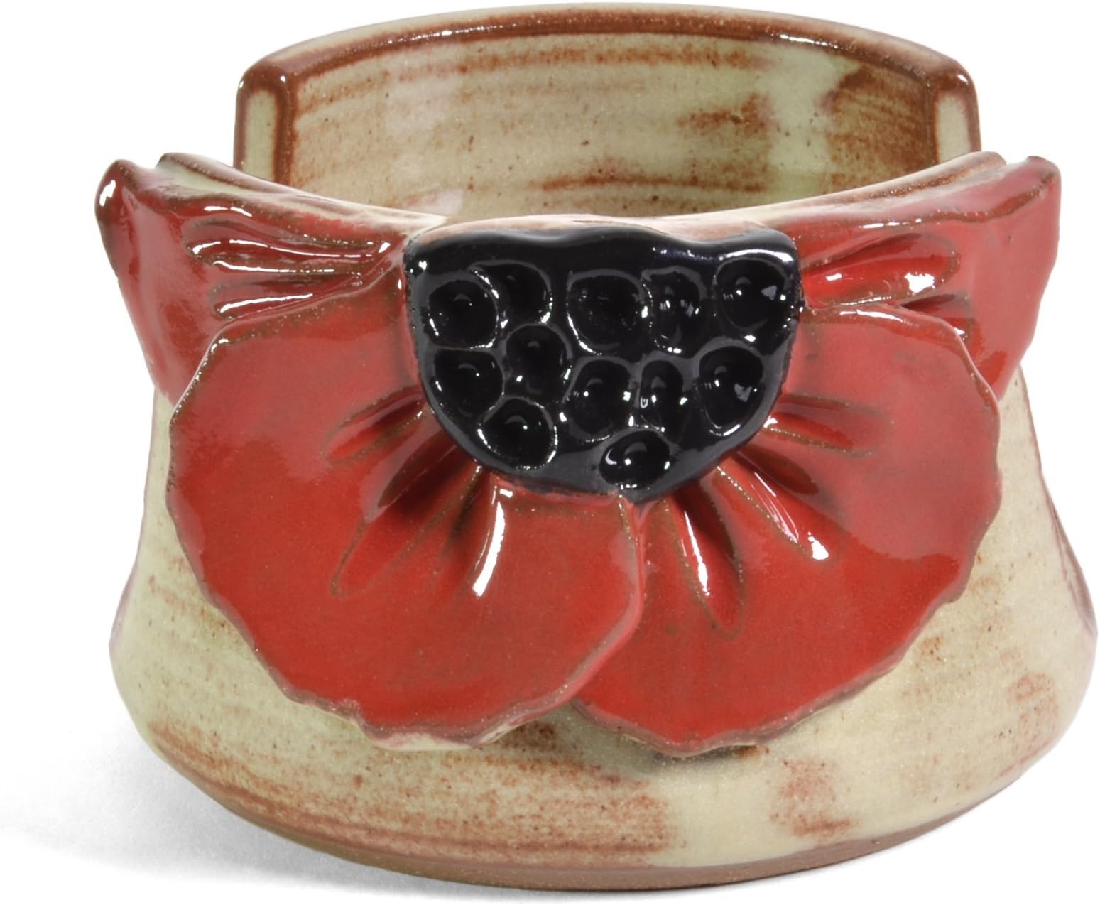Red Poppy Sponge Holder