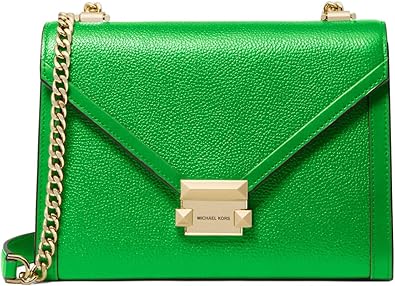 whitney large pebbled leather convertible shoulder bag