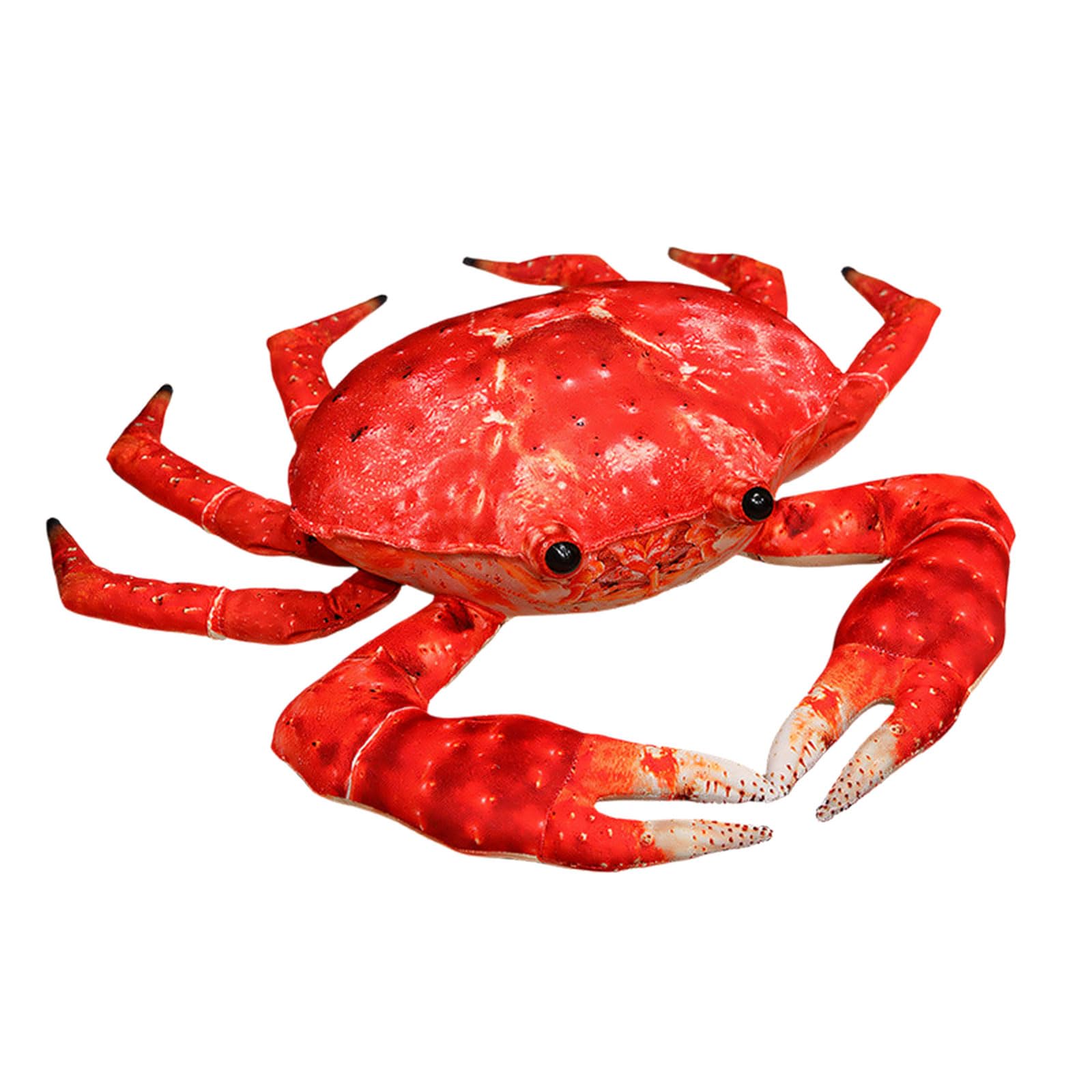 OSNIYAW Crabs PP Cotton Toy with Lifelikes Detail Great for Snuggling and Creative Playing Simulation Crabs Stuffed Toy