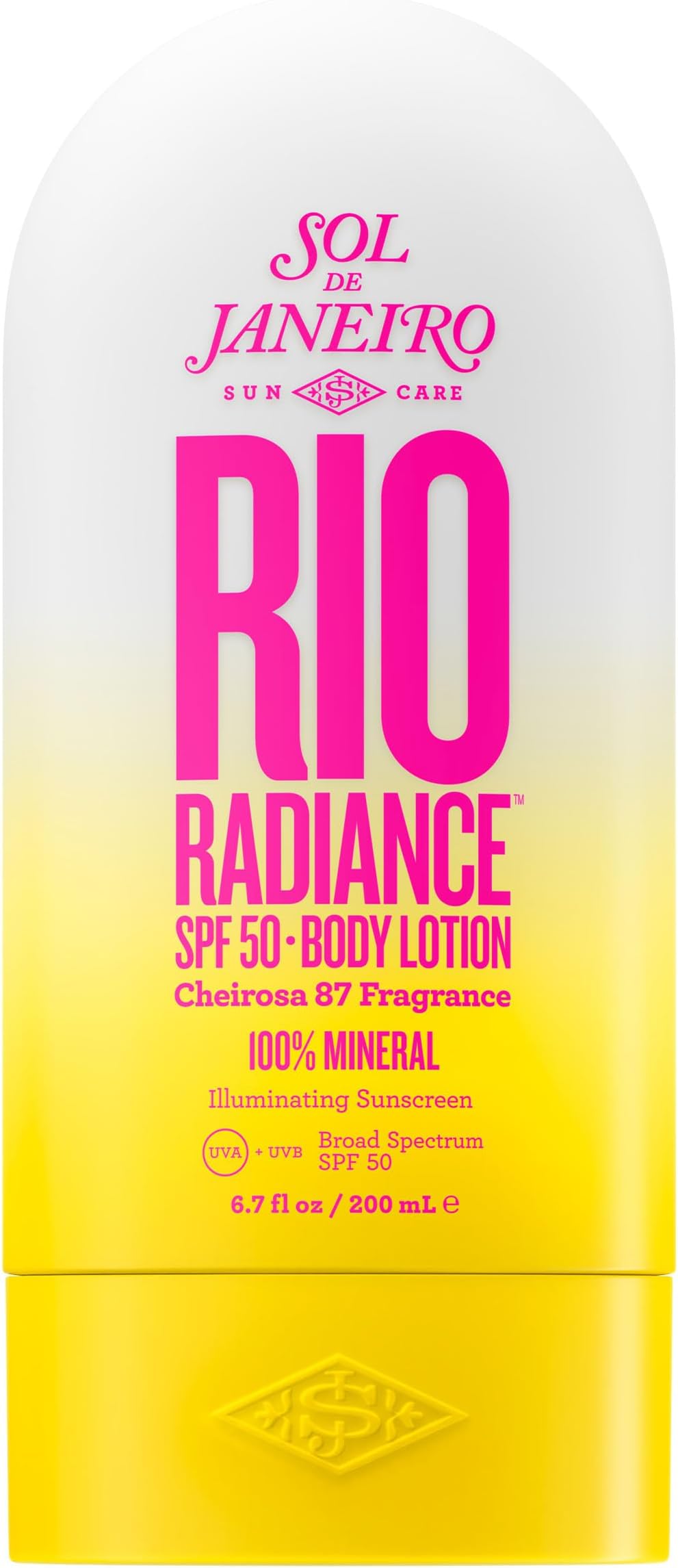 Sol de Janeiro Rio Radiance Sunscreen Lotion 100% Mineral UVA/UVB Broad Spectrum SPF 50