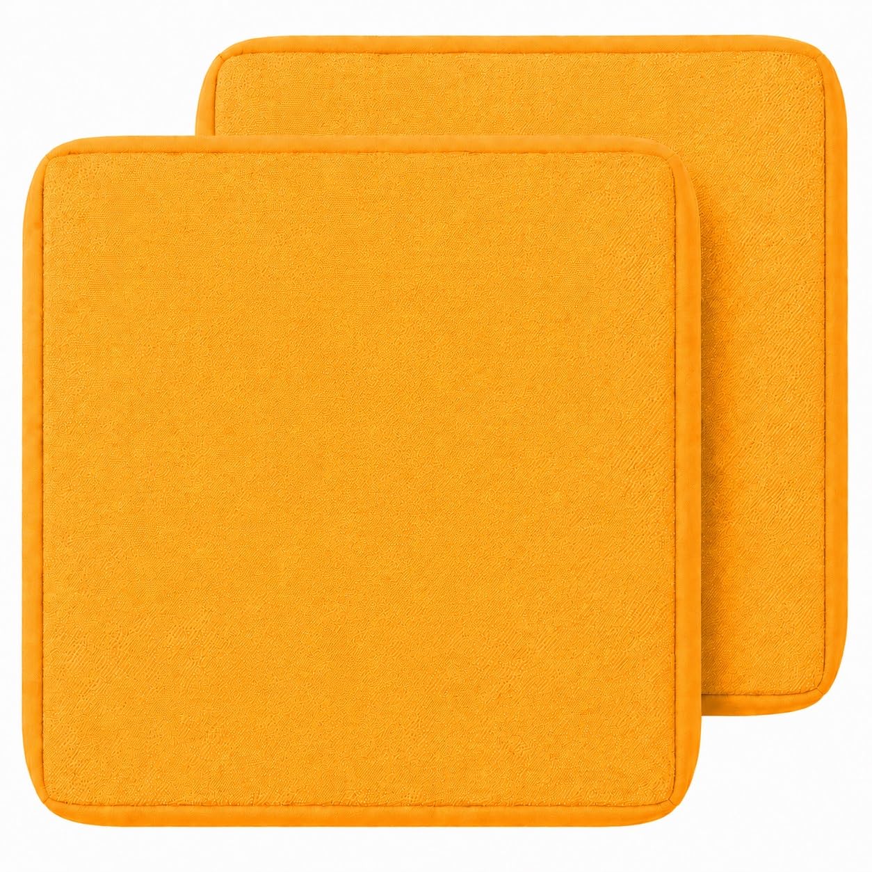 GZGLZDQ Outdoor Cushion Covers 1/2/4 Waterproof, Rattan Cushions Replacement Set with Zipper, Polyester, Durable Garden Furniture Covers for Patios(Gold,50 X 50 X 5 CM(1pc)) โ image 1