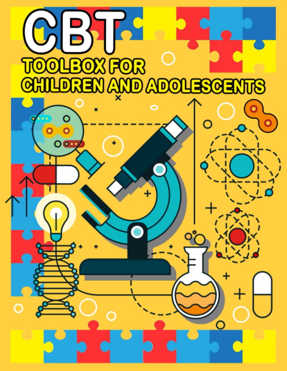 CBT Toolbox for Children and Adolescents: Colouring Pages Exercises for Trauma, ADHD, Autism, Anxiety | Learn Effective Communication Skills for ... | Holiday | Birthday Gifts | Anxiety Relief
