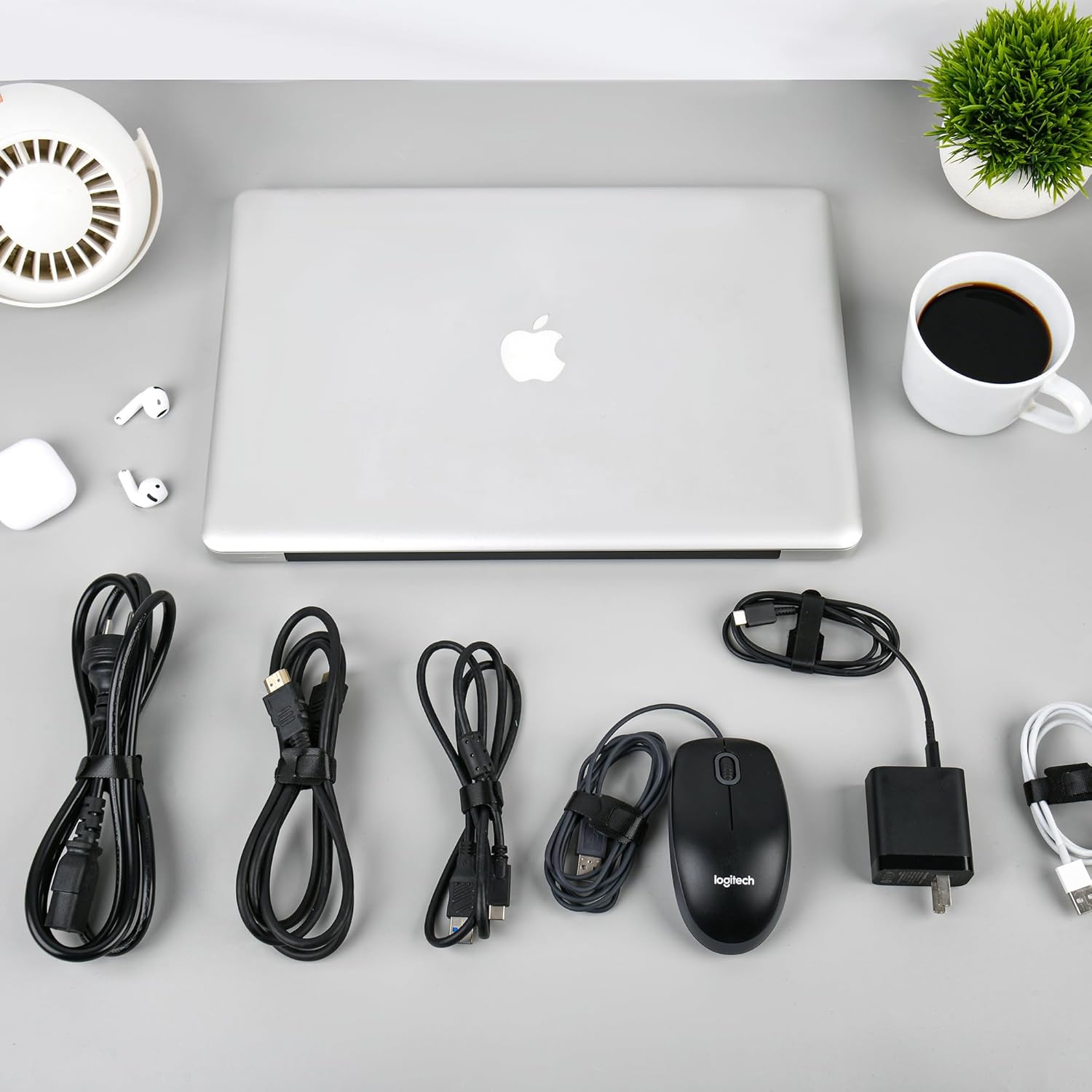 100PCS Black 6 Inch Reusable Cable Ties ，Adjustable Cord Organizers for Home, Office & Electronics， Multi-Purpose Wire Management Solution