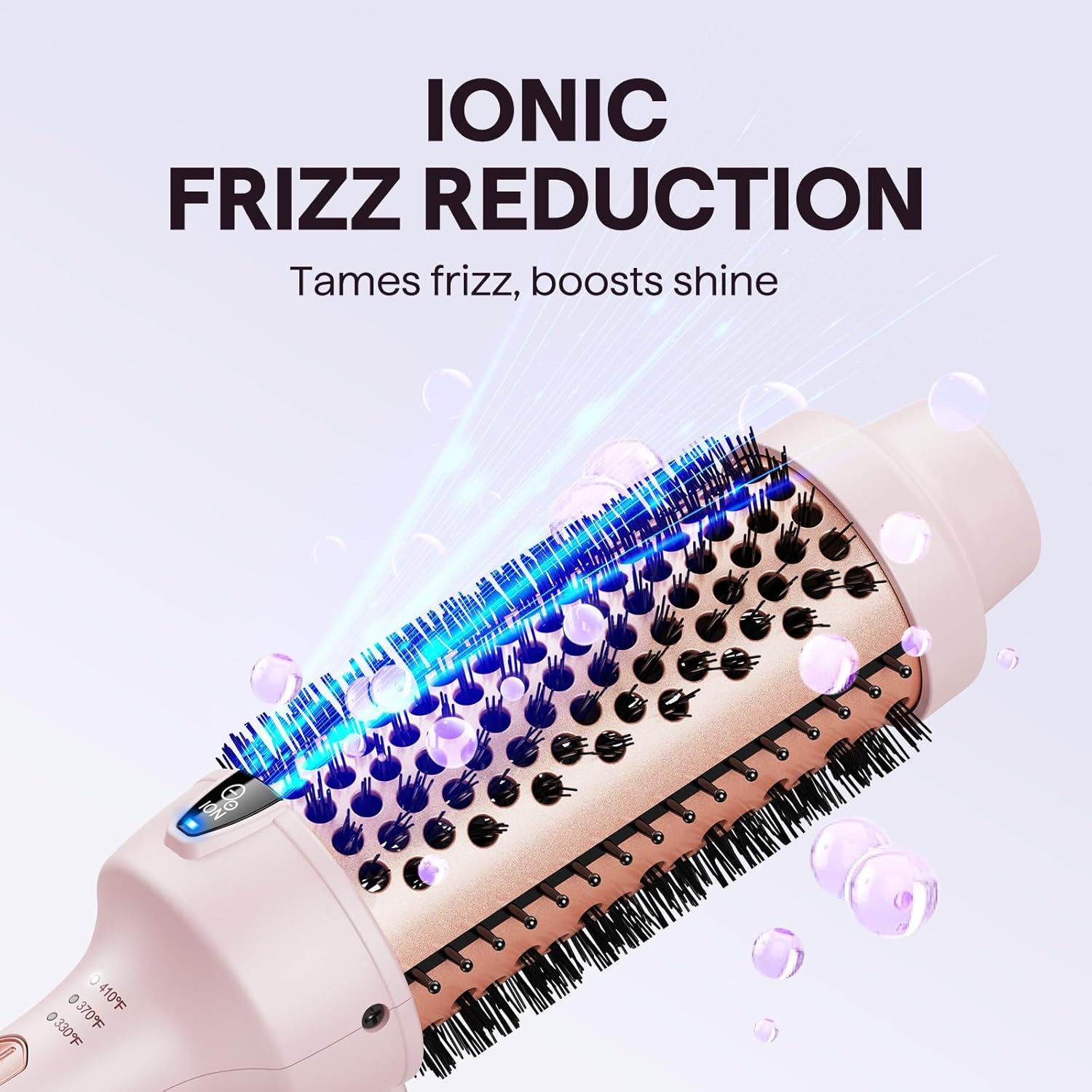 Wavytalk Thermal Brush, Blowout Express 1.7 Inch Blowout Brush, Negative Ion Technology for Creating Smooth Relax Blowouts, Give The Hair Body and Shine, Millennial Pink - Image 2