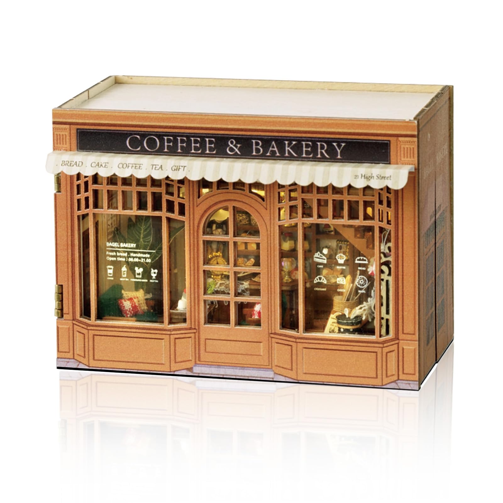 Casas Prefabricadas Cuteefun Kit De Casa En Miniatura De Bricolaje