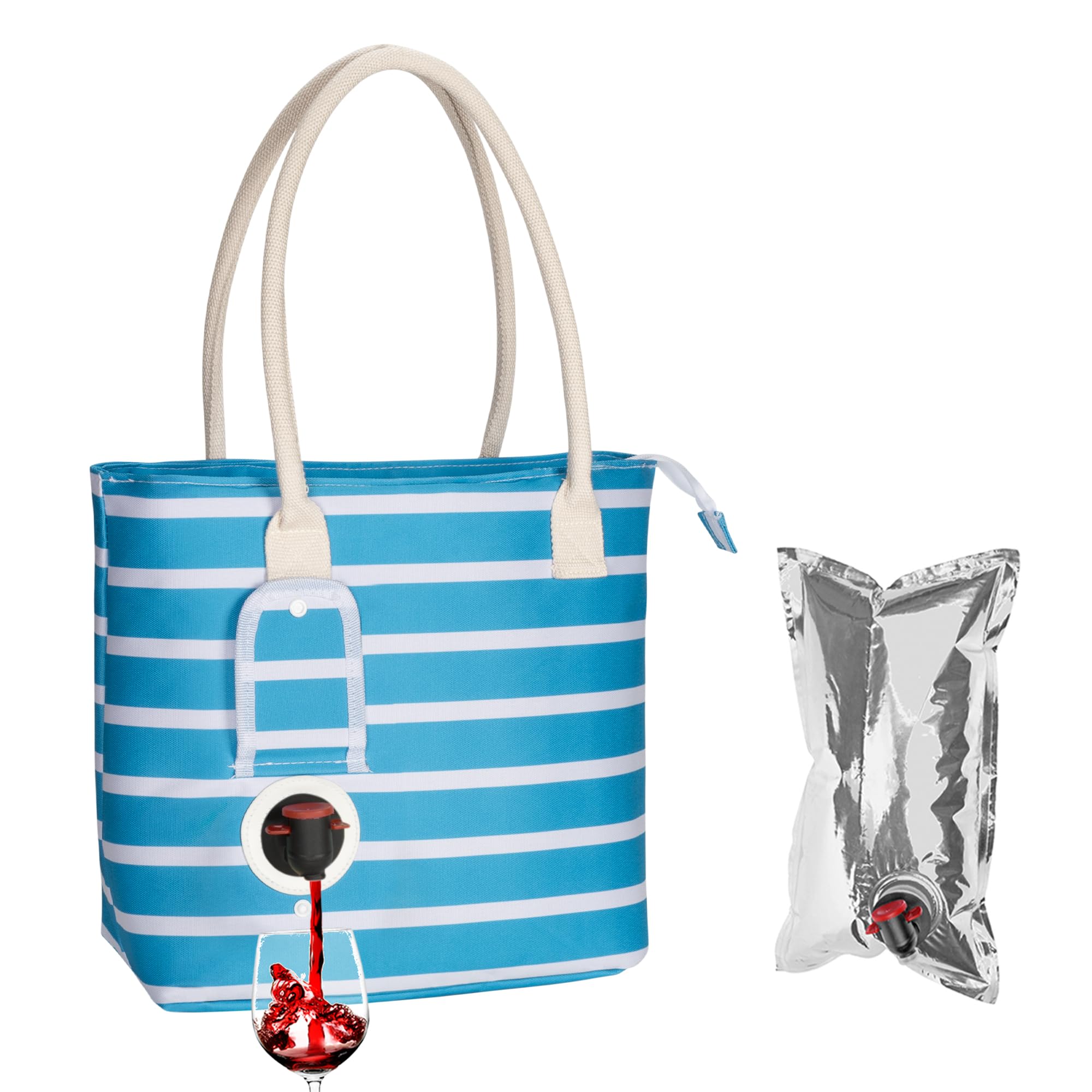 Tirrinia Bolso de vino para mujer