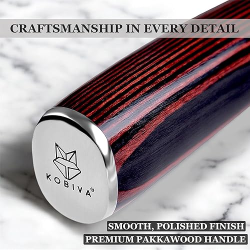 Miniatura 2 de Cuchillo de chef japonés de 8 pulgadas, cuchillo de cocina de acero inoxidable de alto carbono afilado con patrón de damasco, cuchillo de cocina