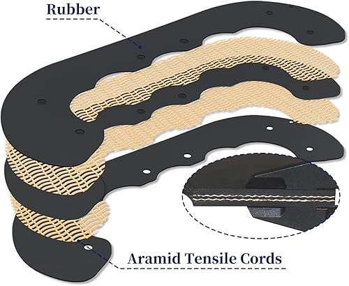 Miniatura 4 de 99-9313 Las paletas sopladoras de nieve reemplazan 88-0771, 125-1128, 55-9251 para Toro 210, 221, 421, 621, 721 Power Clear, CCR 2400, CCR 2450, CCR