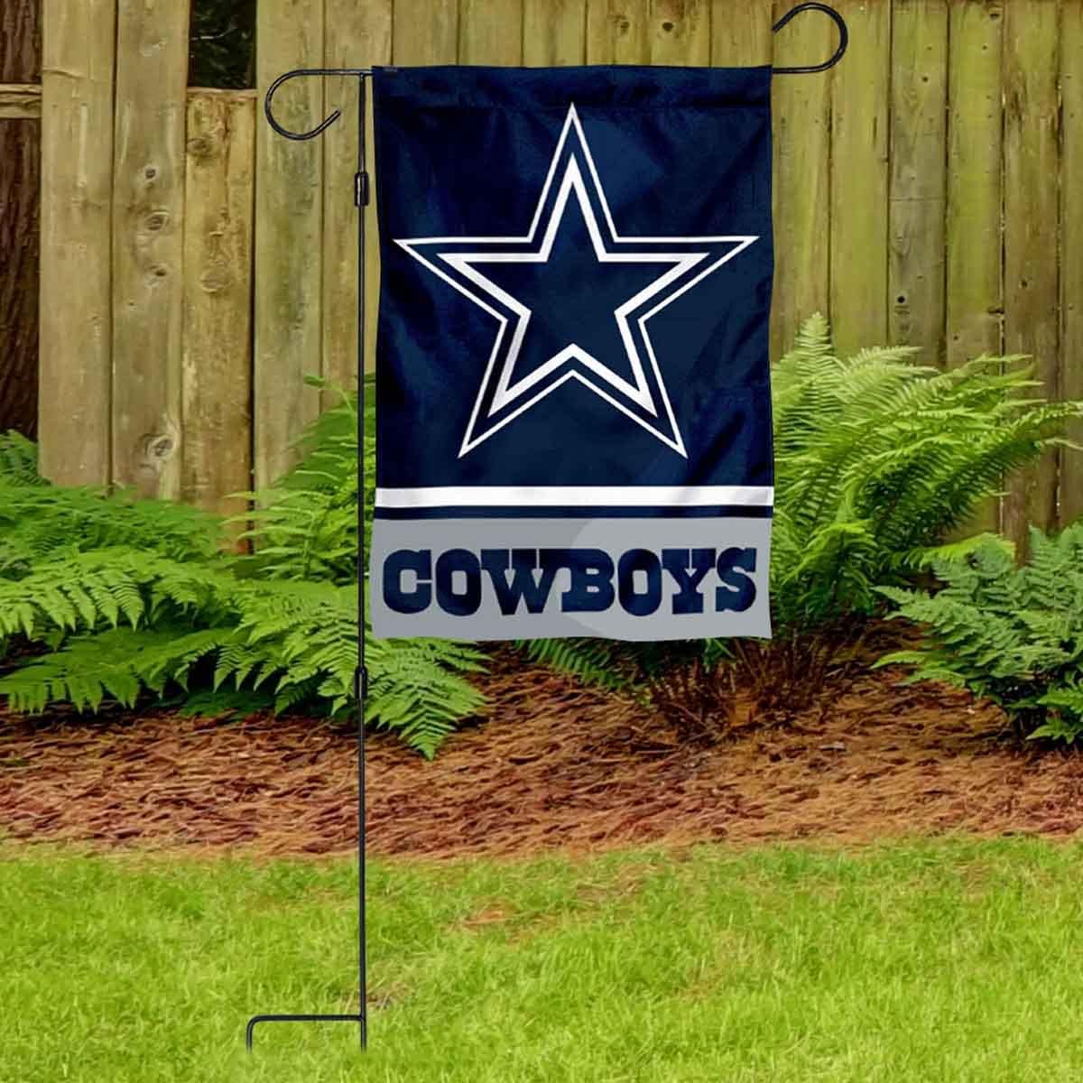 Cowboys Garden Flag and Stand Pole Holder Mount - Image 3