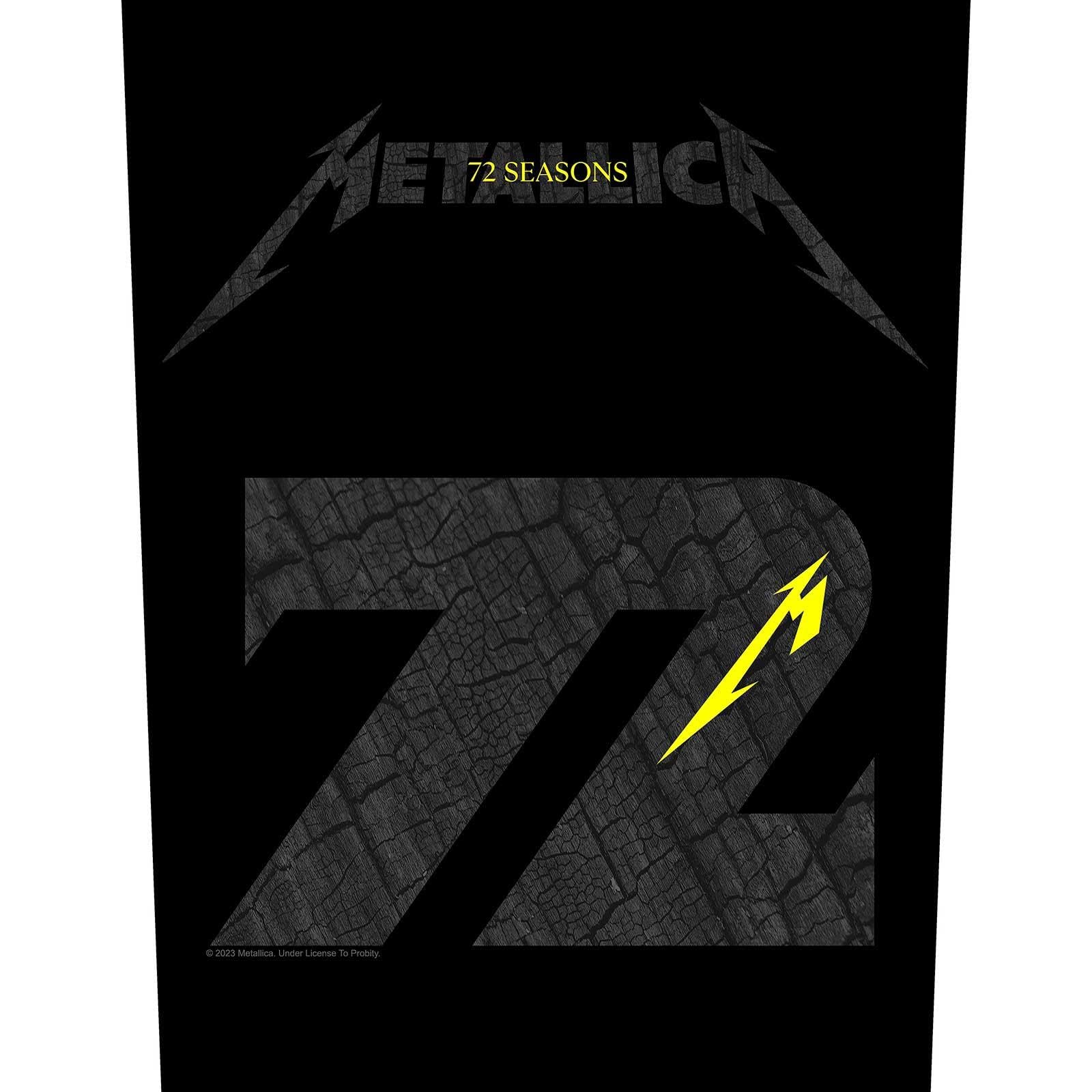Toppa Patch Ufficiale Metallica 'Wherever I May Roam': Tessuto Woven, Da Cucire, Licenziata Ufficialmente