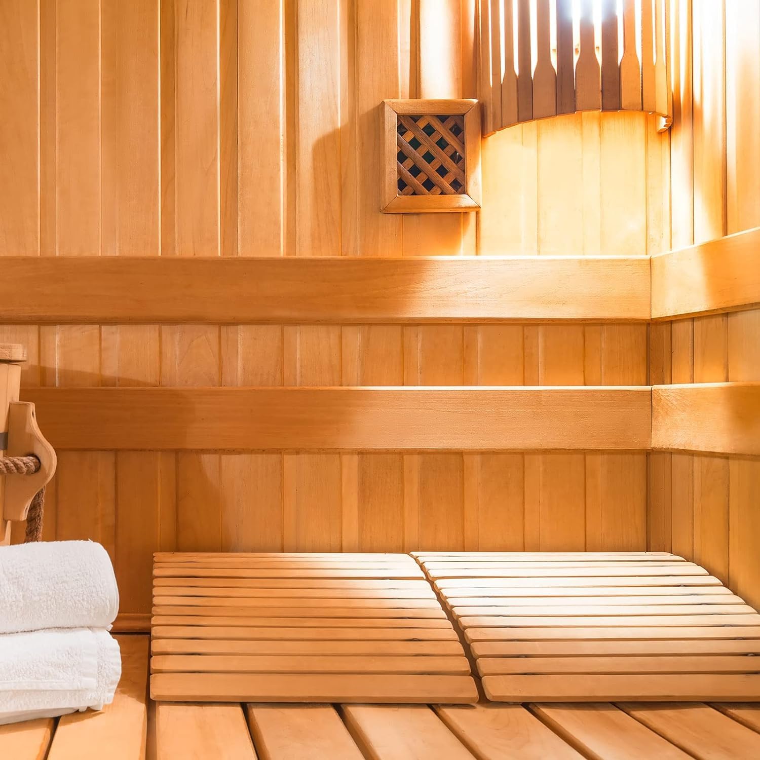 Qcwwy Sauna-Kopfstütze aus Holz, Moderne Sauna-Rückenlehne, Nackenkissen, Holzkissen, Kopfstütze, Lendenwirbelsäule, Kopfstütze, Lindert Nackenschmerzen