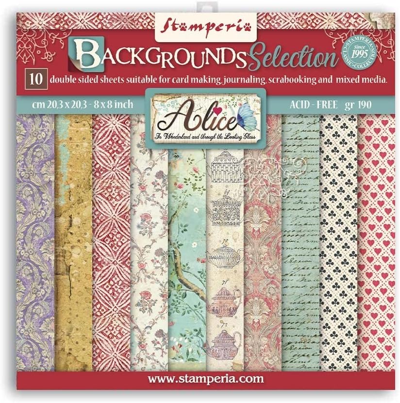 STAMPERIA INTERNATIONAL, KFT Cling Stamp Mixd, Mixed Media