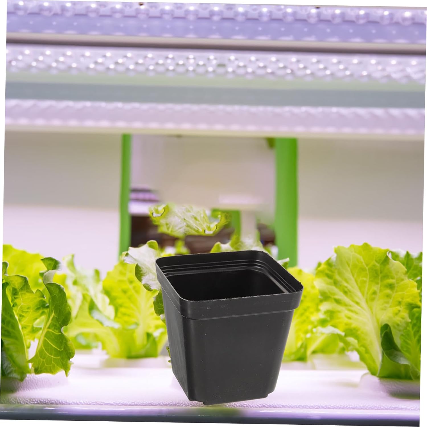 120Pcs Square Nursery Pots with Drainage Versatile Seedling Planters for Indoor and Outdoor Use Lightweight and Durable Flower Pots for Succulents and Plant