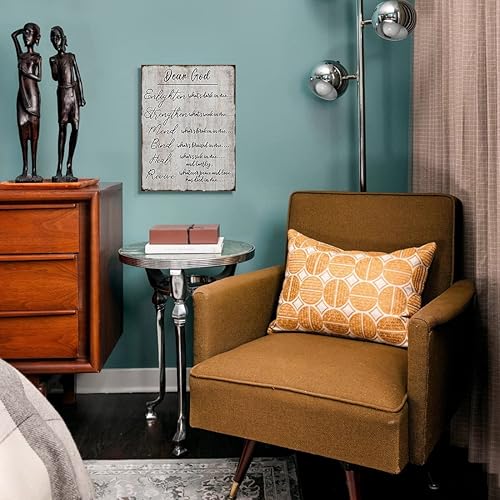 Miniatura 6 de Arte de pared inspirador para la oficina, con citas motivacionales, decoración de pared temática  Dear God Enlighten What is Dark in Me, impresiones