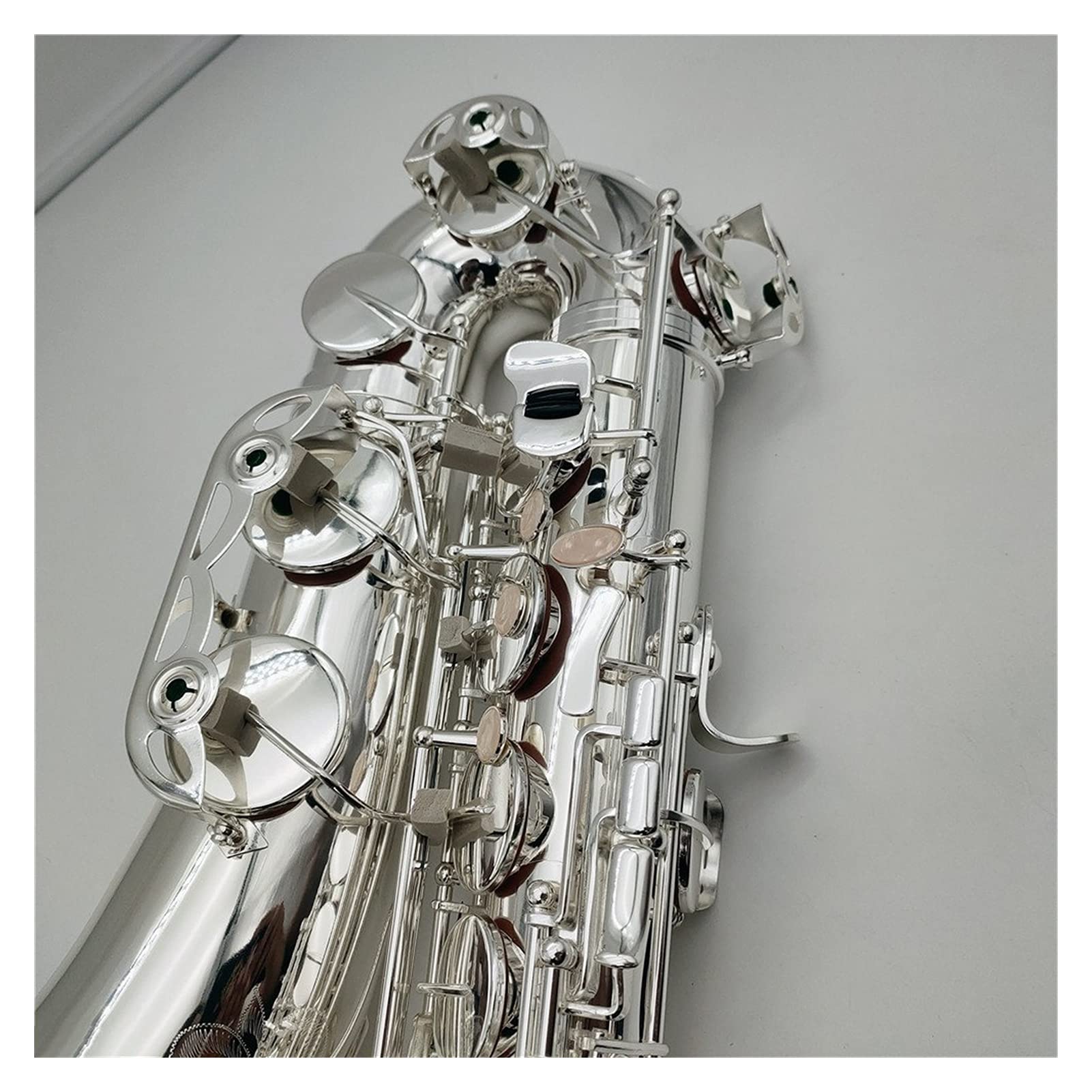 Sax Principianti Kit Strumento Musicale Professionale Placcato Tunor Saxophone BB Tunor Strumento Musicale Professionale con Cassaforte Strumento a fiato