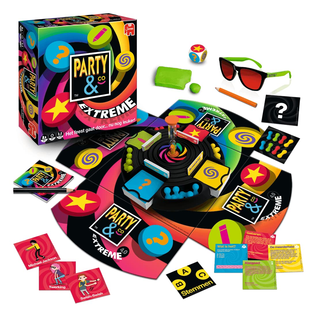 Jumbo Party & Co. 19891 juego de tablero Fiesta