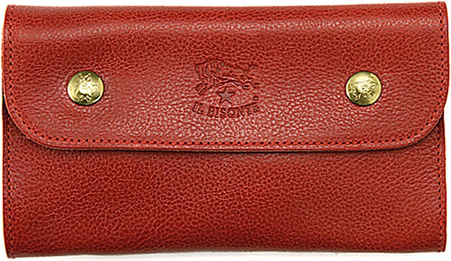 【IL BISONTE】 original leather wallet Amazon.co.jp: IL BISONTE Long Wallet, Leather, Genuine Cowhide
