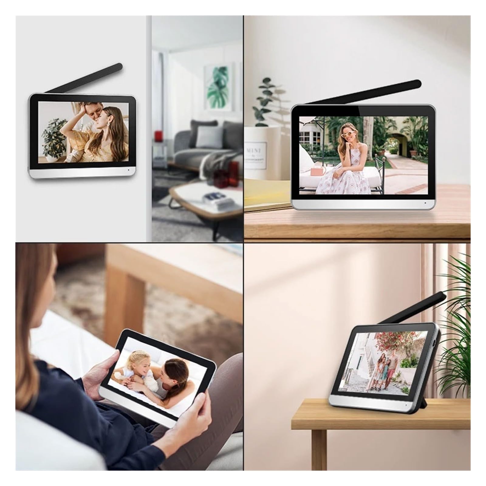 Inteligentny Bezprzewodowy System Wideodomofonowy 1080P Do Domu I Mieszkania, Dzwonek Drzwi O Szerokim Kącie Widzenia 160 Stopni Różnorodne środowiska Domowe