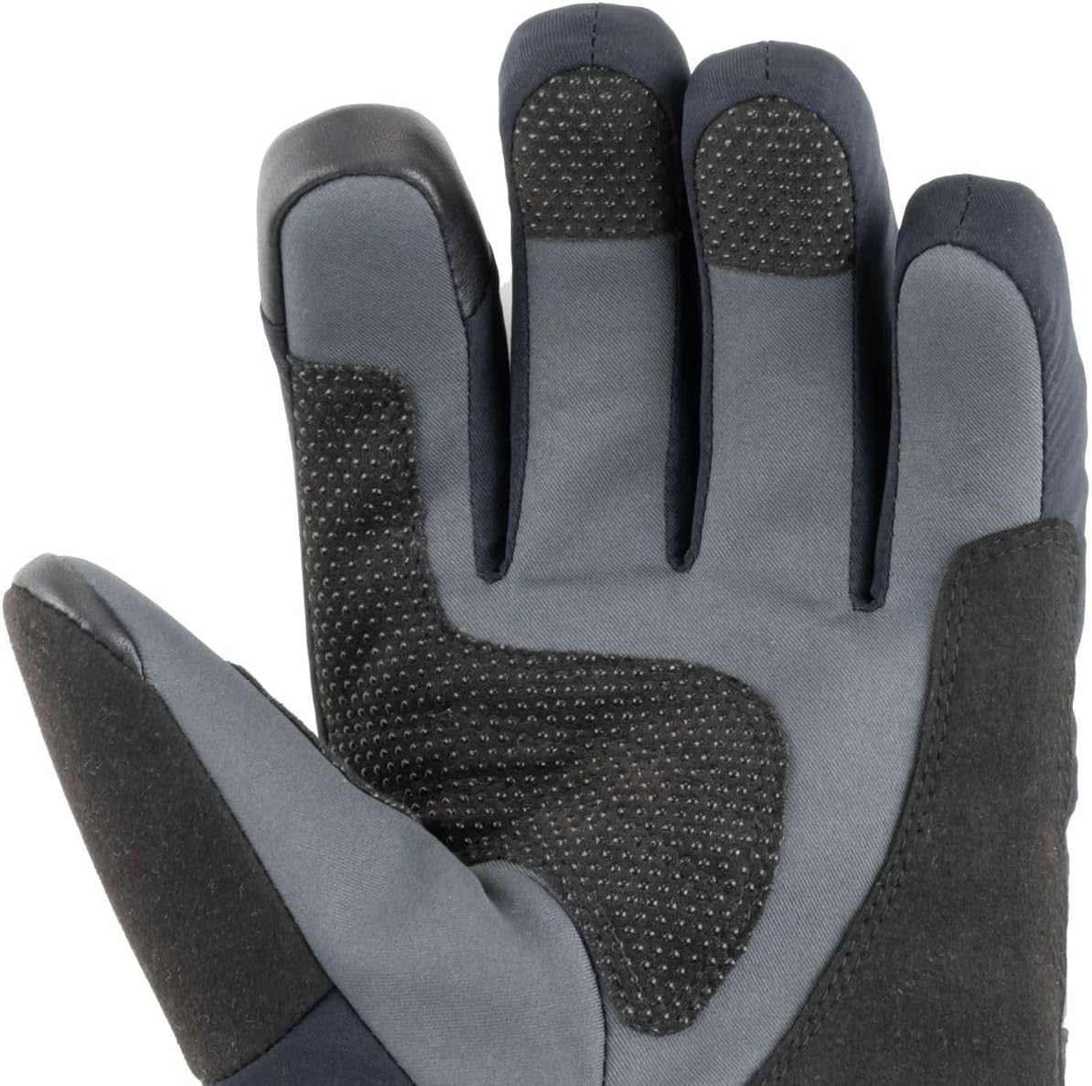 Mobile Warming Battery Operated Heated Gloves X Large 3.35 to 3.75 Palm w/Touch Screen Control Black