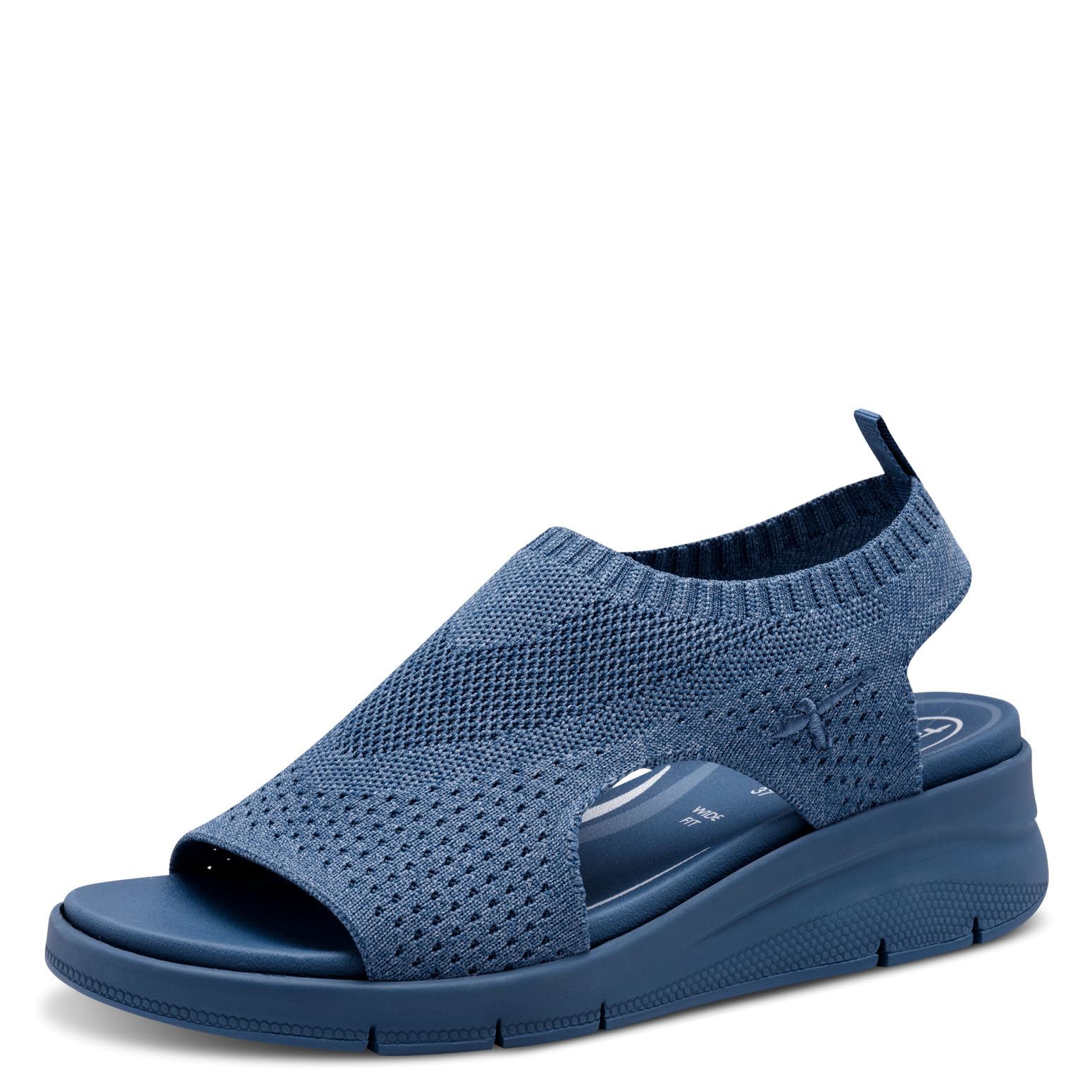 Tamaris Comfort Damen Sandalen mit Absatz Elastisch Vegan