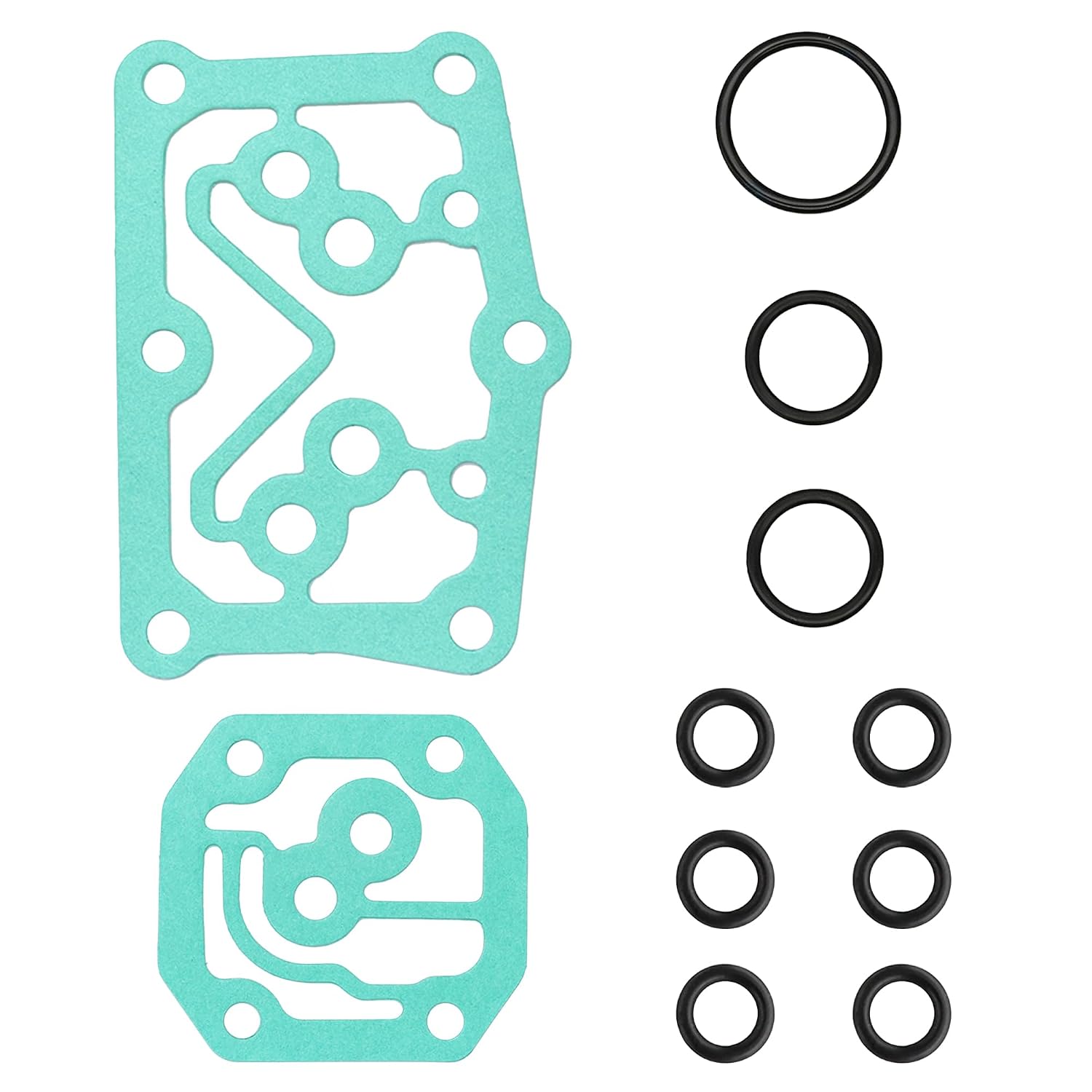Automatic Transmission Linear Solenoid Gasket and O-Rings Seal Kit Fit for Honda Civic 2006-2013 for Fit 2007-2013, Replacement 28262-RPC-000 28252-PRP-000