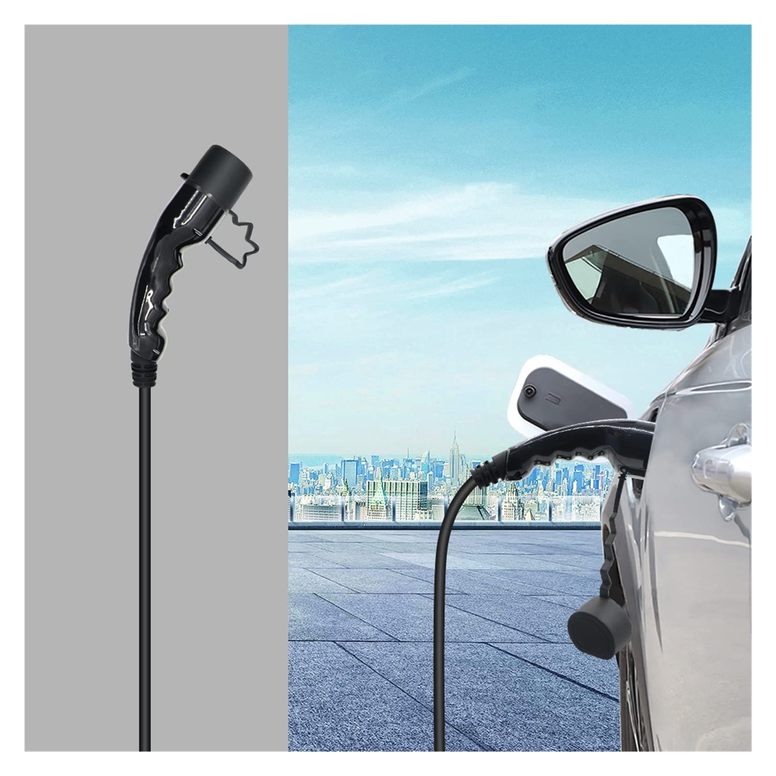 32A 22KW EV Cavo Caricabatterie Tipo 2 Stazione di Ricarica Rapida Maschio A Tipo 2 Auto Femmina Standard IEC for Veicolo Elettrico Ricarica Sicura(11KW-3.5Metre)