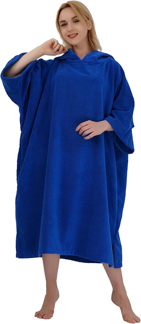Amazon Co Jp Winthomeお着替えポンチョ タオル サーフィンポンチョ 着替えタオル サウナポンチョ 速乾吸水 長袖 防寒 全6色 クラシックブルー スポーツ アウトドア Amazon Co Jp Winthomeお着替えポンチョ タオル サーフィンポンチョ 着替えタオル サウナポンチョ 速乾吸水 長袖 防寒 全6色 クラシックブルー スポーツ アウトドア