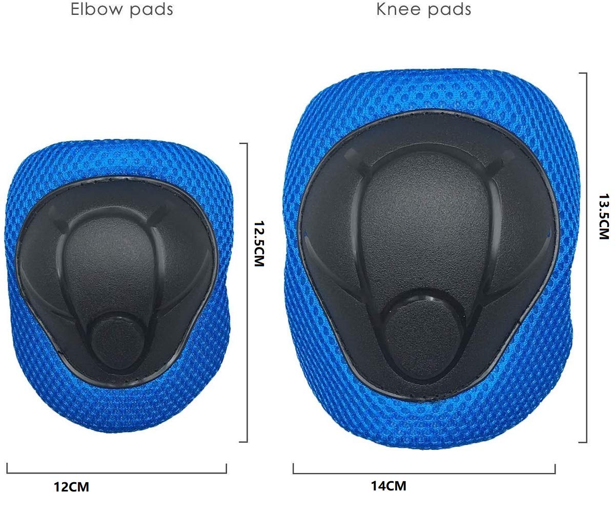 Casque Réglable Pour Enfants Et équipement De Protection Ensemble Genouillères Coudières Protège