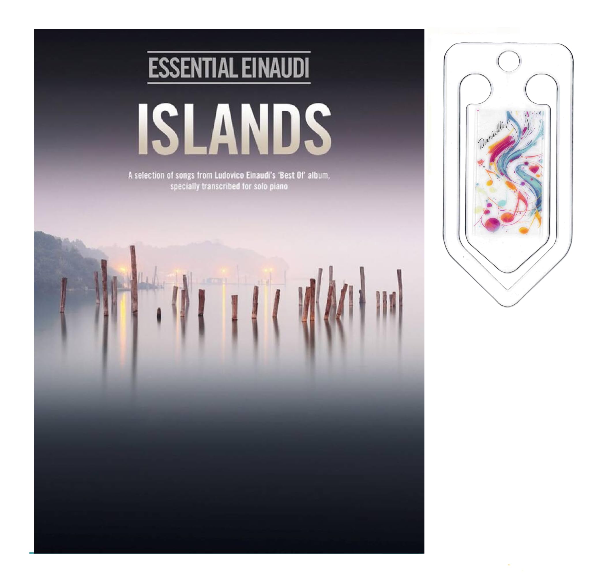 Danielli Ludovico Einaudi: ISLANDS - The Essential Einaudi Collection, arrangiert für Klavier solo, Ausgabe mit Notenklammer (Noten/sheet music), 9781780382357, CH78518