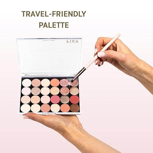 Miniatura 4 de FIXY Paleta de maquillaje magnética vacía con parte superior transparente, organiza, depot y ordena el maquillaje, personaliza tu propia paleta de