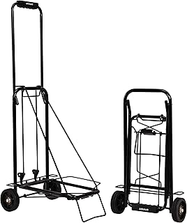 Eminent Luggage Carrier Lightweight 2 Wheels Portable Fold-Up Luggage Cart Dolly