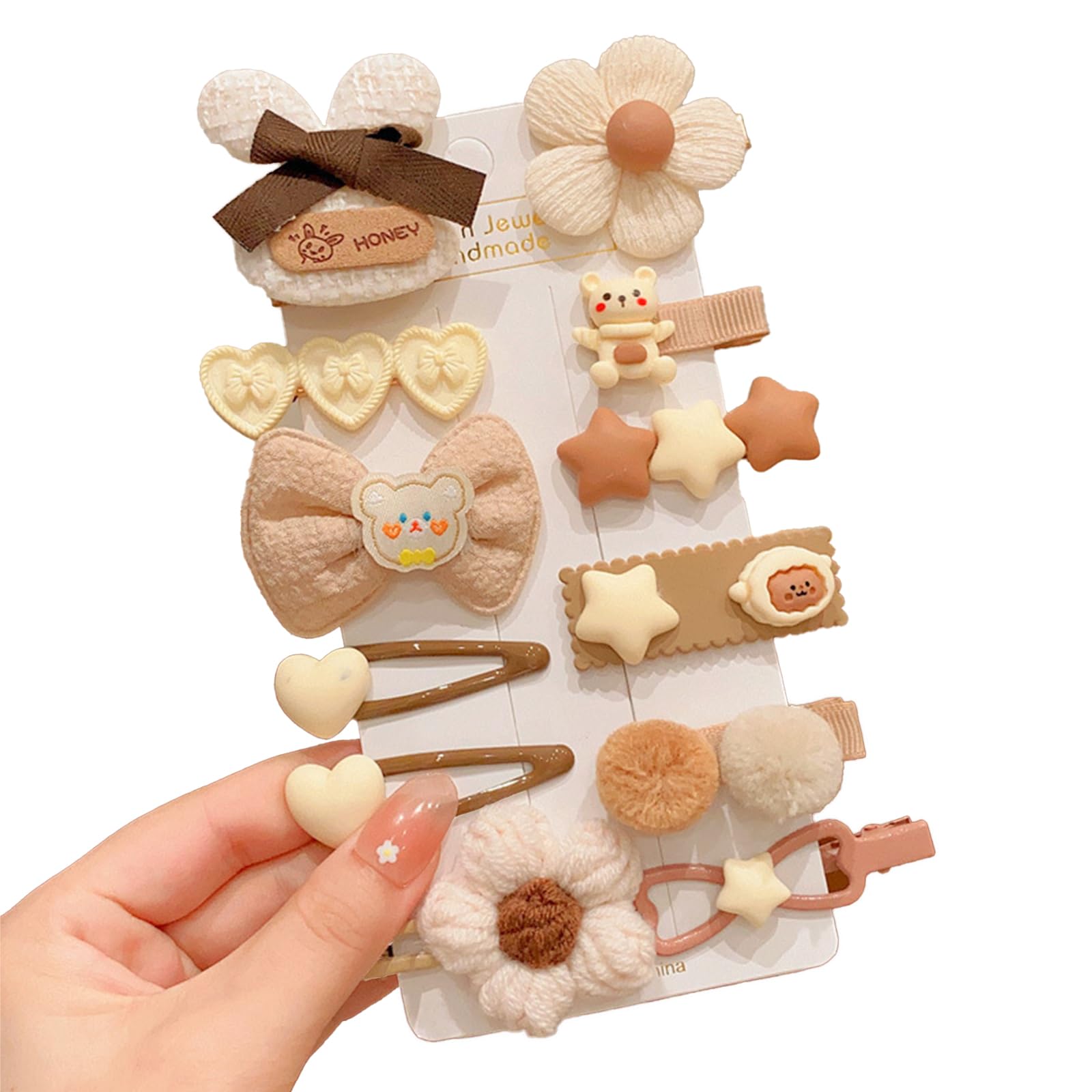 Amazon.co.jp: 12個セット ヘアアクセサリー 赤ちゃん ヘアピン