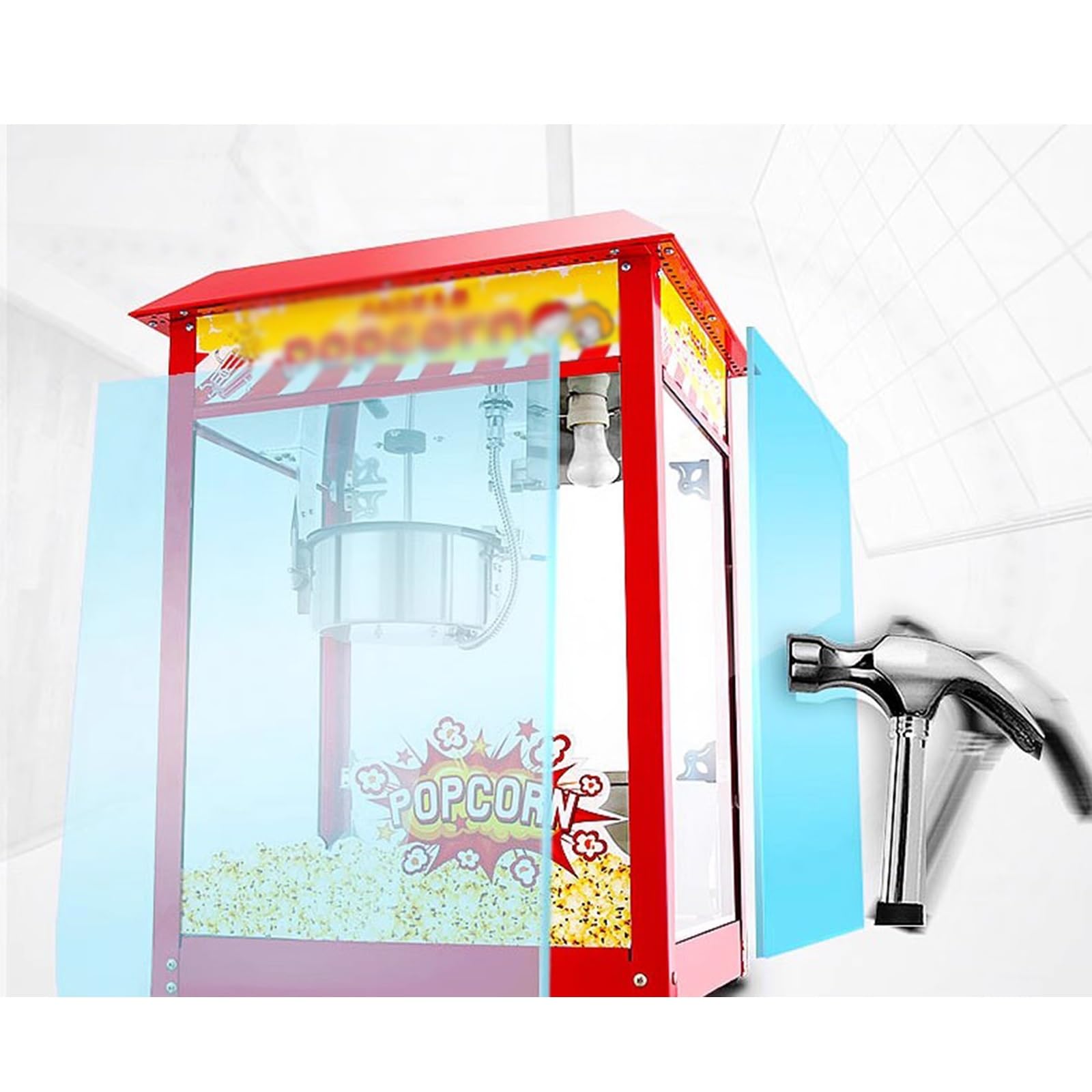 macchina per pop corn Macchina for popcorn commerciale for for automatica for elettrica Sbuffante per uso familiare