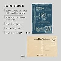 Vista 3 de Seattle, Washington, Ballard Locks Technical (versión Blueprint)