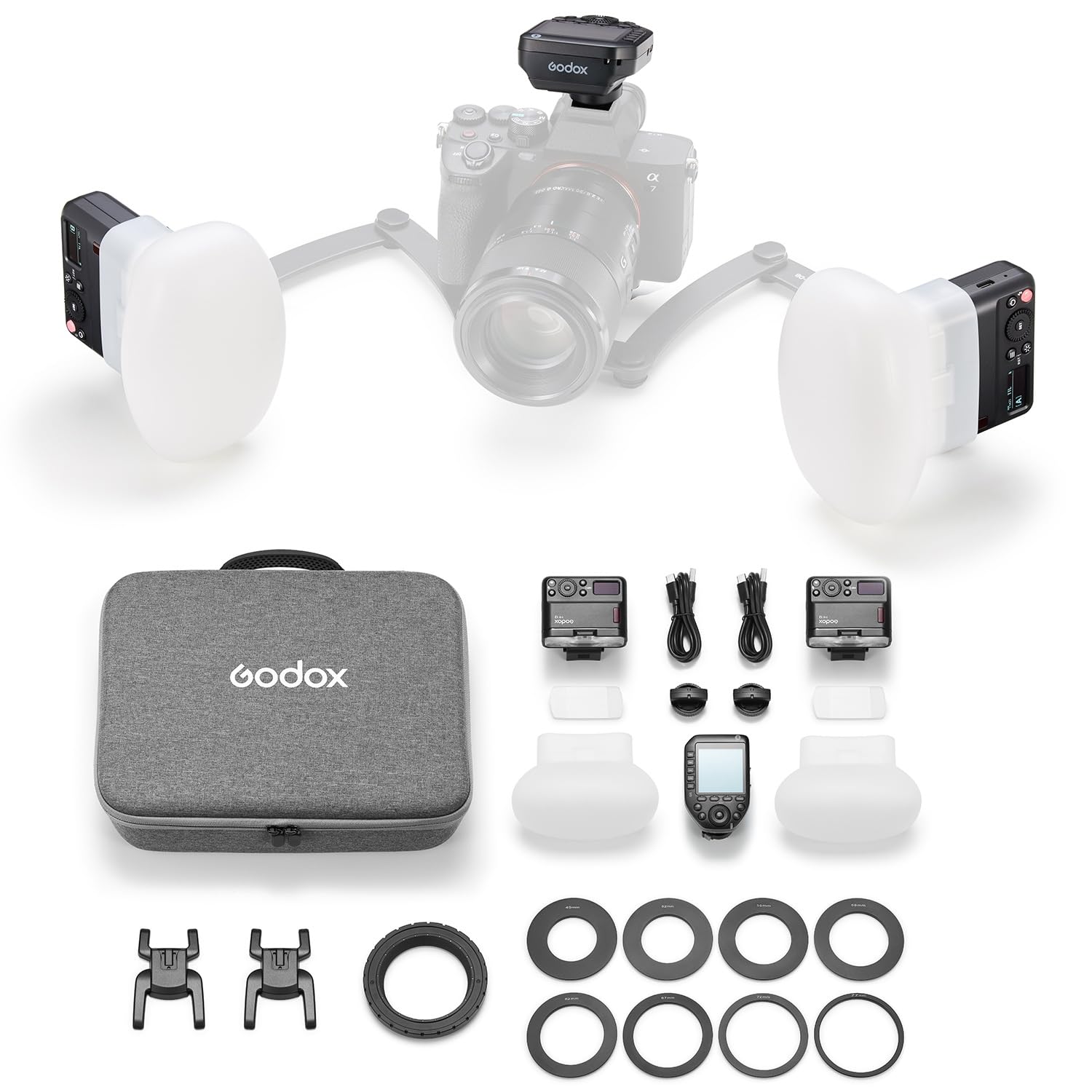 Amazon | GODOX フラッシュMF12-DK1セット品 歯科専用フラッシュ