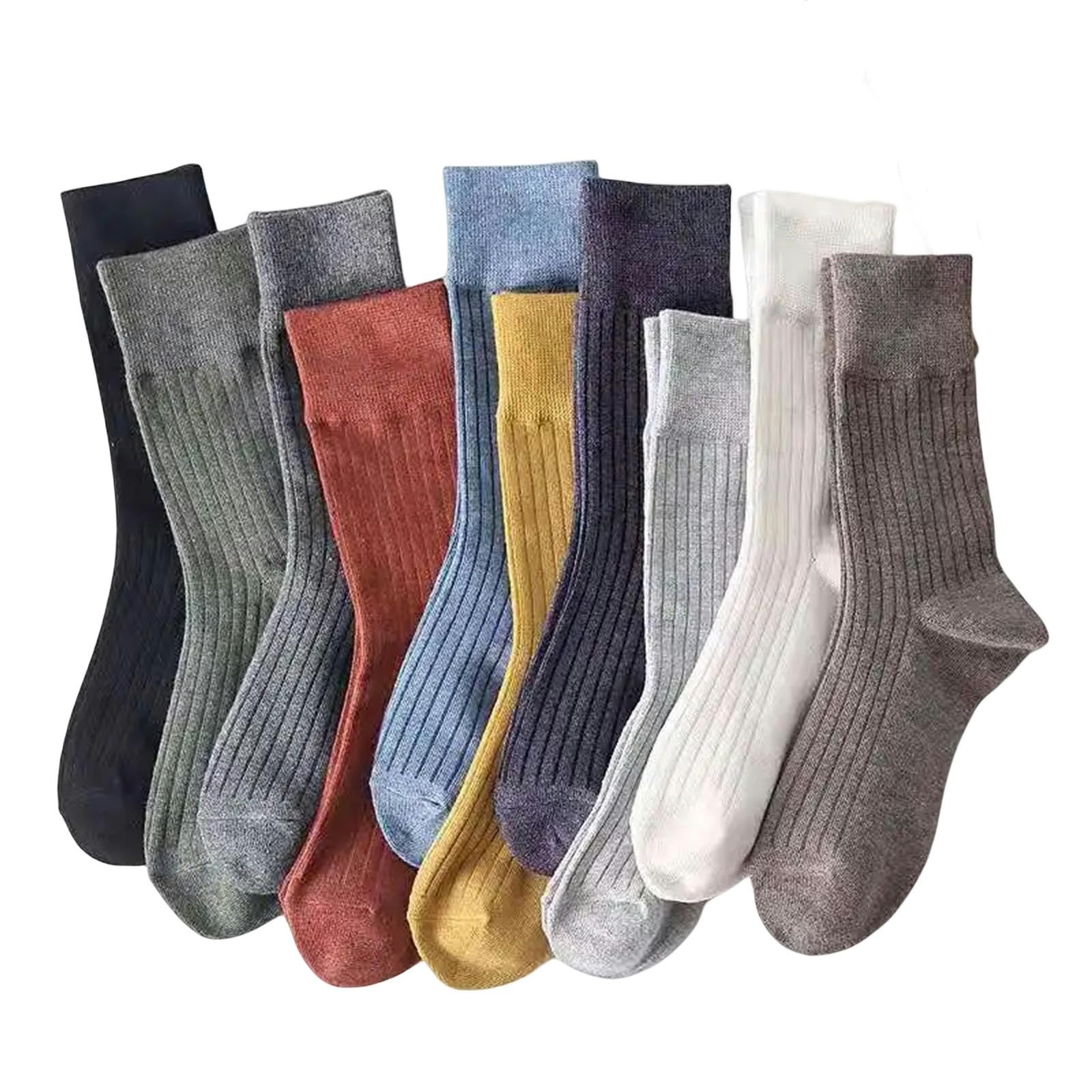 Calcetines Hombre Autumn Winter Fashion Cotton Women Women Socks Solid Long Calcetines