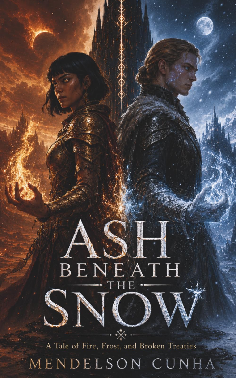 Ash Beneath the Snow: A Tale of Fire, Frost, and Broken Treaties (The Emberfrost Saga)