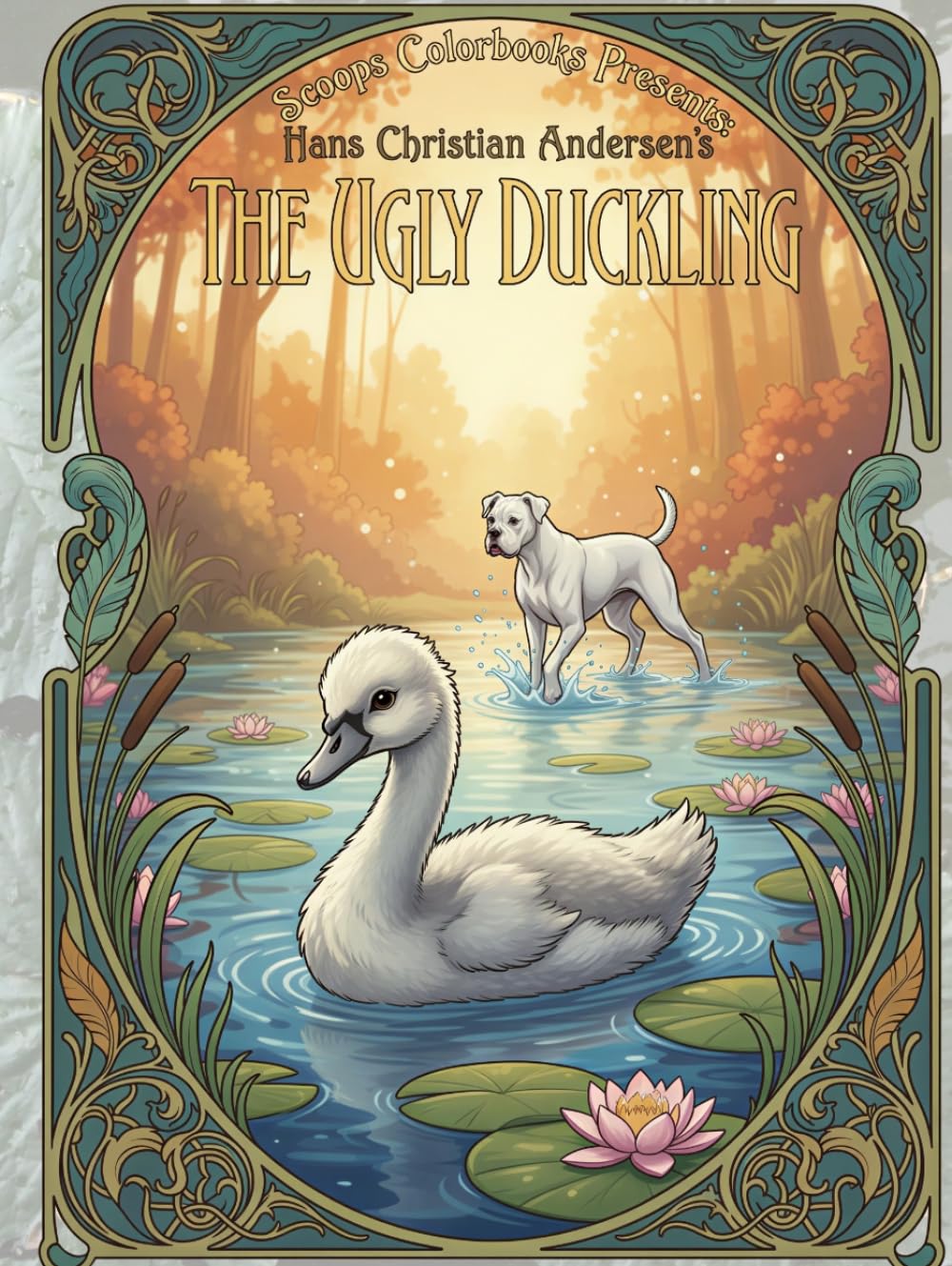 The Ugly Duckling: A Coloring Storybook