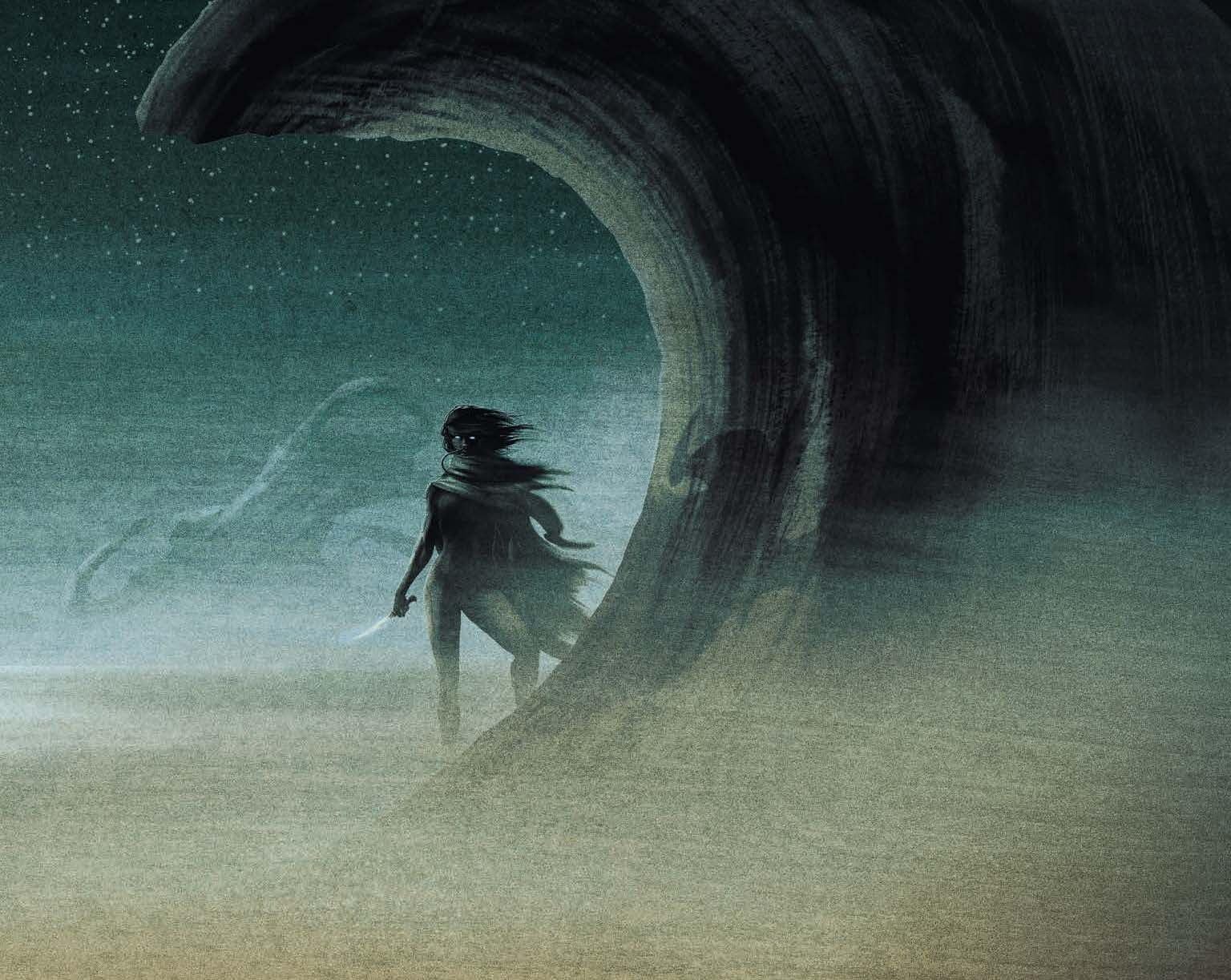 Dune - Der Wüstenplanet: Luxusausgabe: Der erfolgreichste Science-Fiction-Roman aller Zeiten mit Farbschnitt, herausnehmbarer farbiger Faltkarte und ... von Frank Herbert im Schmuckschuber: 7