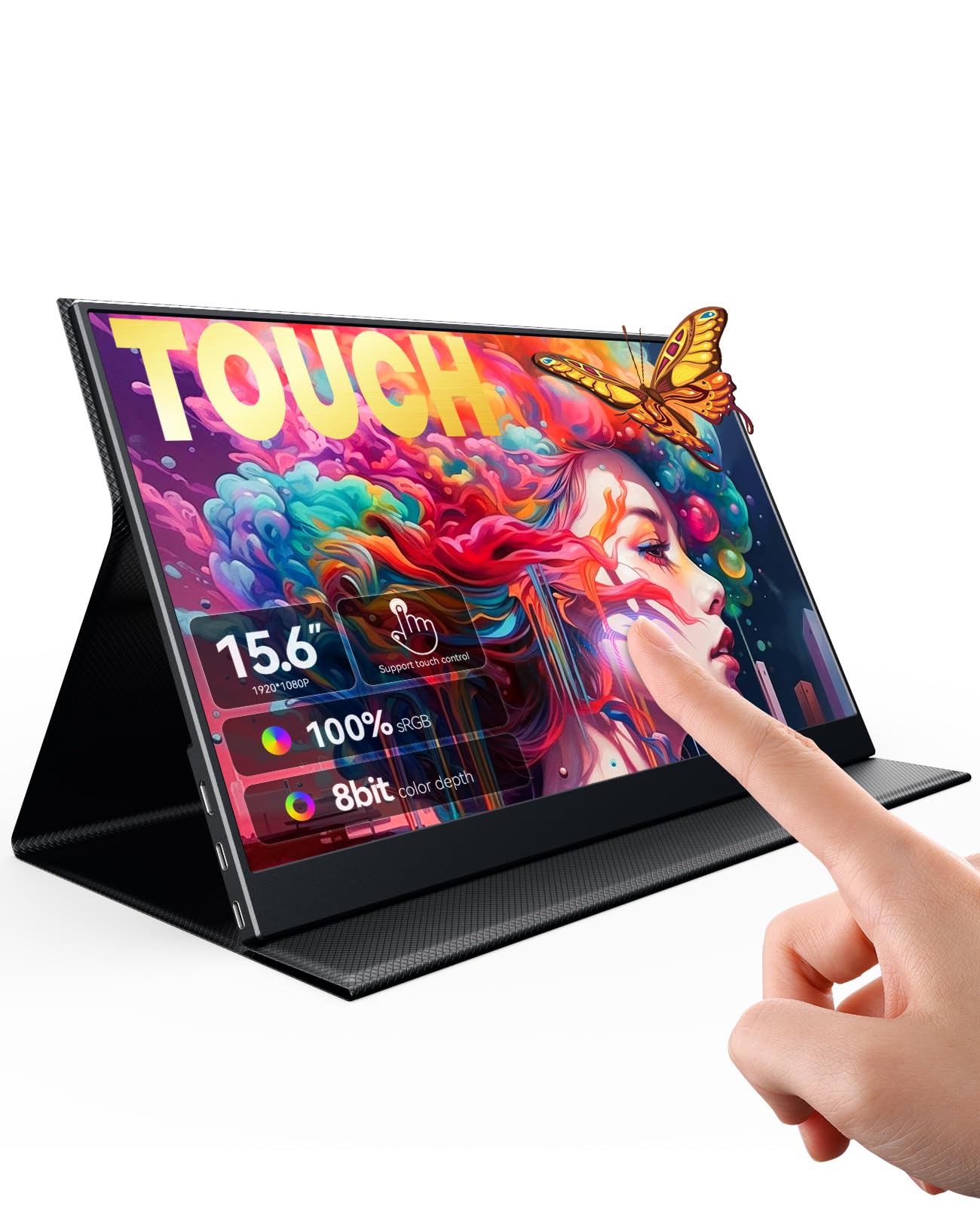 Amazon.co.jp: UWHタッチディスプレイ15.6 インチ1920×1080 16:9フル